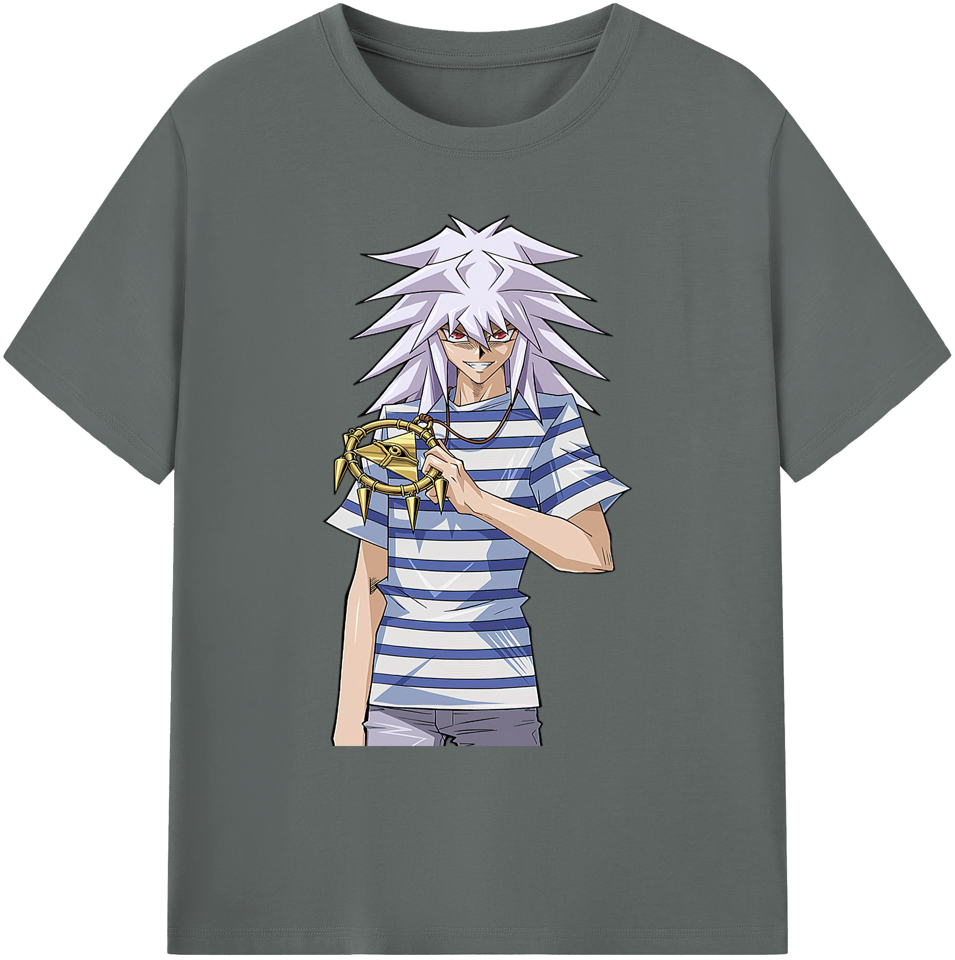 （画像用） 遊☆戯☆王 Yu-Gi-Oh! 綿100％ メンズ半袖Tシャツ｜肌触りやわらか＆通気性